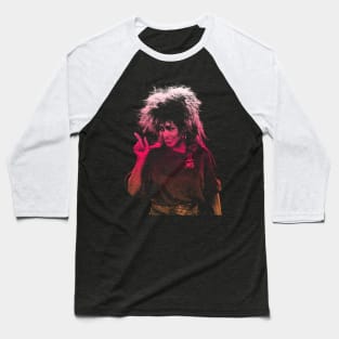 Tina Turner Baseball T-Shirt